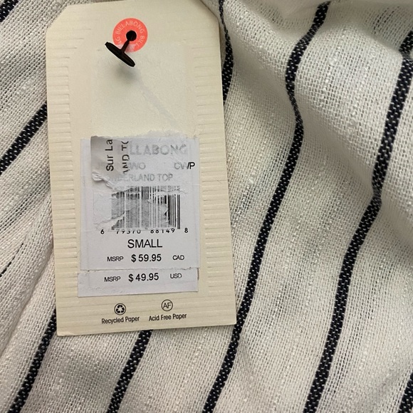 Billabong One Shoulder Ruffle Top - Picture 5 of 6